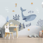 Ταπετσαρίες Σχέδιο ενός χταποδιού