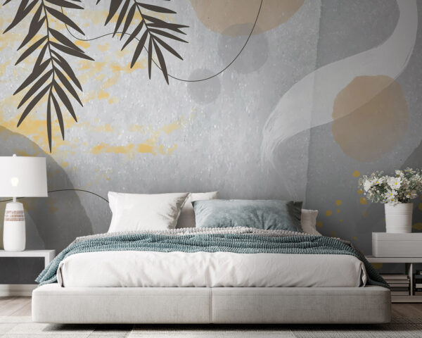 Ταπετσαρίες Αφηρημένα μοτίβα με φυσικά στοιχεία