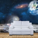 Ταπετσαρίες Γαλαξίας στο διάστημα με αστέρια