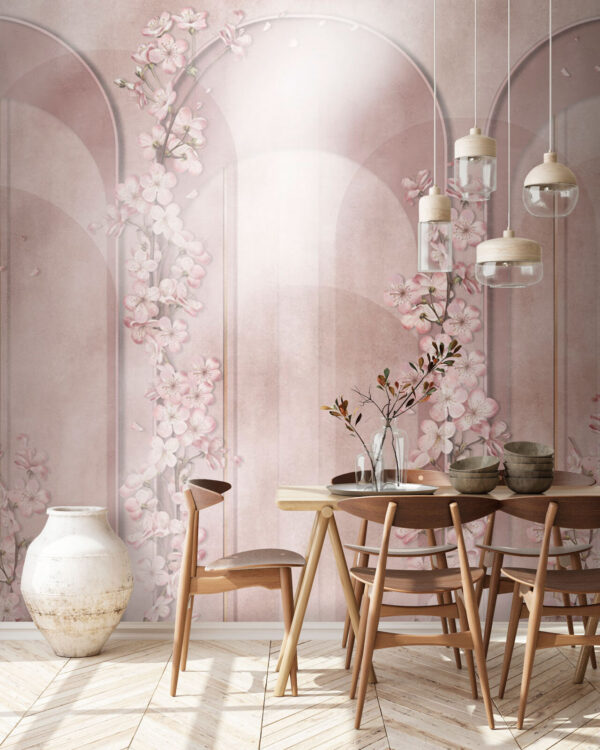 Ταπετσαρίες Ταπετσαρία με λουλούδια