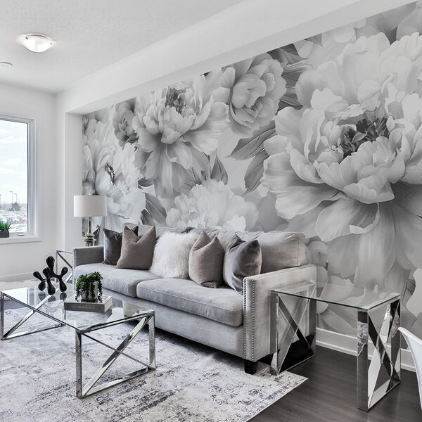 Ταπετσαρίες Ταπετσαρίες Μονοχρωμία Bloom Elegance (Κωδικός προϊόντος: w08068)