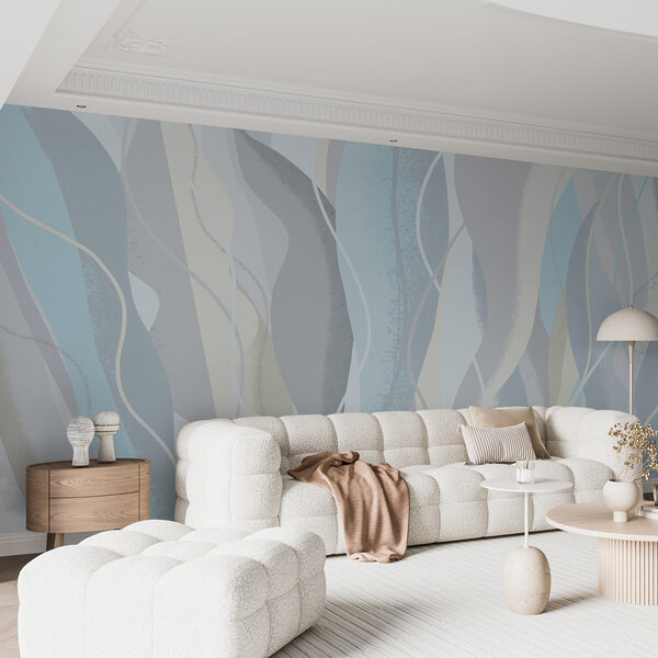 Ταπετσαρίες Κομψές κορδέλες σε δροσερές αποχρώσεις