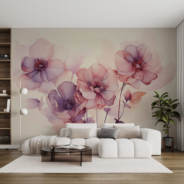 Blushing Blossoms σε διακριτικές αποχρώσεις Ταπετσαρίες Blushing Blossoms σε διακριτικές αποχρώσεις