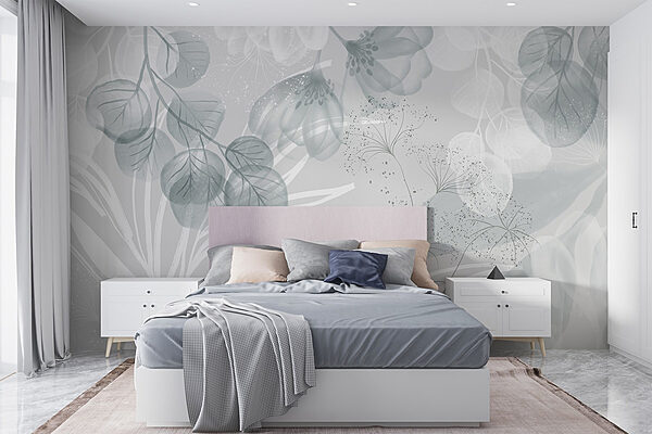 Wall murals Soft hues of nature's elegance Ταπετσαρίες Wall murals Soft hues of nature's elegance