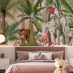 Ταπετσαρίες Ταπετσαρία με ζώα και δέντρα