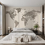 Ταπετσαρίες Χάρτης του κόσμου