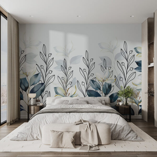 Ντελικάτα άνθη σε απαλό φόντο Ταπετσαρίες Ντελικάτα άνθη σε απαλό φόντο