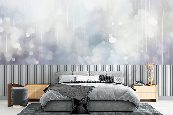 Ταπετσαρίες Θολή εικόνα λευκού φόντου